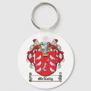 McNally Family Crest Keychain