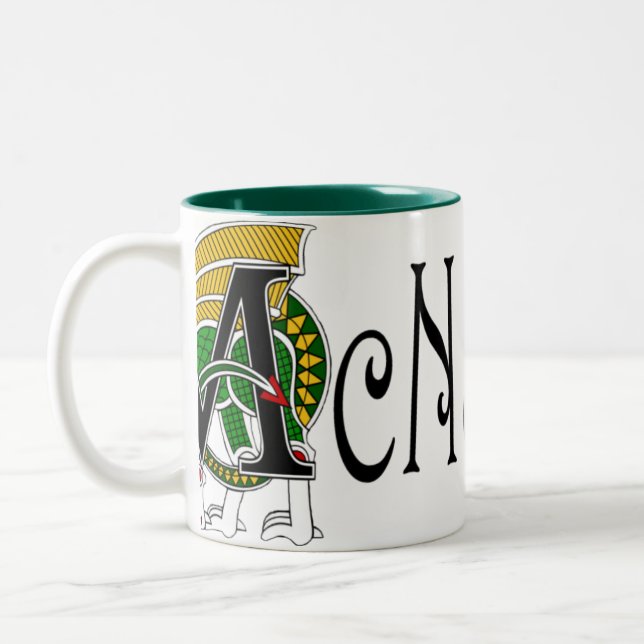 McNamara Celtic Dragon Mug (Left)
