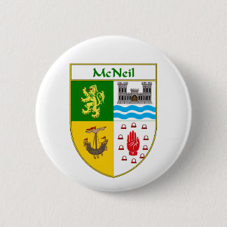 McNeil Coat of Arms/Family Crest 2 Inch Round Button