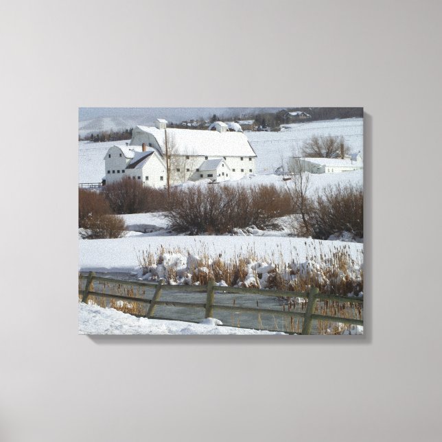 McPolin Farm by Park City Canvas Print (Front)