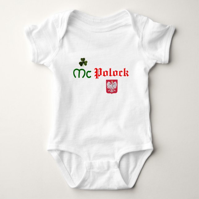McPolock Baby Bodysuit (Front)