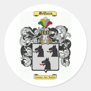 McQueen Classic Round Sticker
