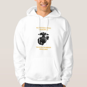 MCRD San Diego USMC Training Marines Since 1948 Hoodie