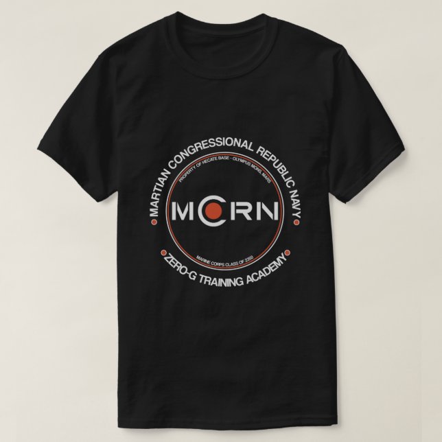 MCRN Mars marine Zero-G training academy original  T-Shirt (Design Front)