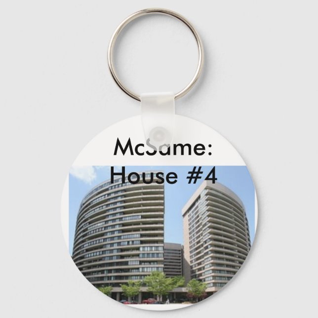 McSame: House #4 Keychain (Front)