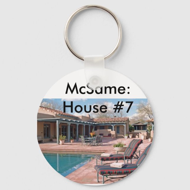 McSame: House #7 Keychain (Front)