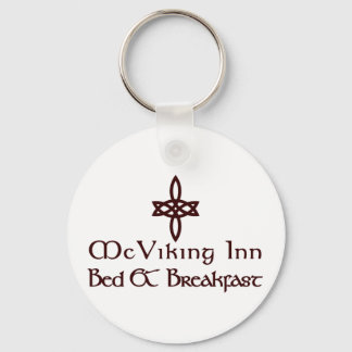 McViking Inn Bed & Breakfast Keychain