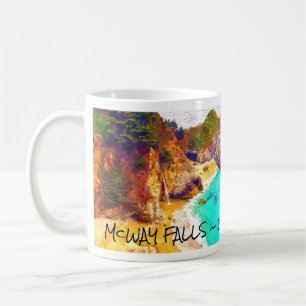 McWAY FALLS ~ BIG SUR  CA Mug