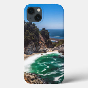 Mcway Falls in Julia Pfeiffer Burns state park iPhone 13 Case