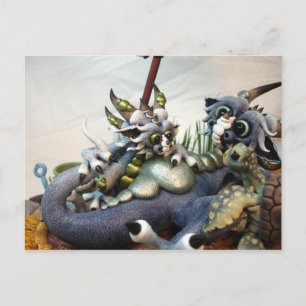 MD Beach Dragons (Closeup) Postcard