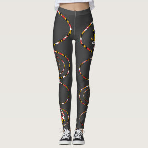 MD Crab Ovals Leggings