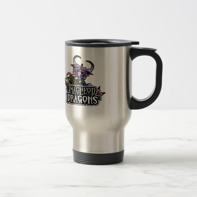 MD Cuddlefish Dragon 15 oz.Travel Mug (Right)
