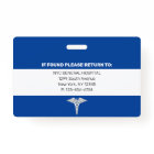 MD Doctor | Hospital Medical Employee Photo ID