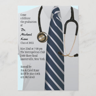 MD Graduation Invitation
