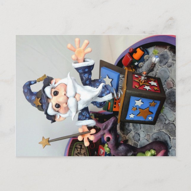 MD Merlin-In-A-Box (Closeup) Postcard (Front)