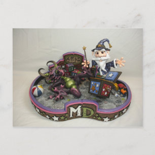 MD Merlin-In-A-Box Postcard