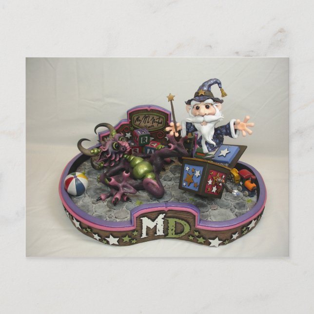 MD Merlin-In-A-Box Postcard (Front)