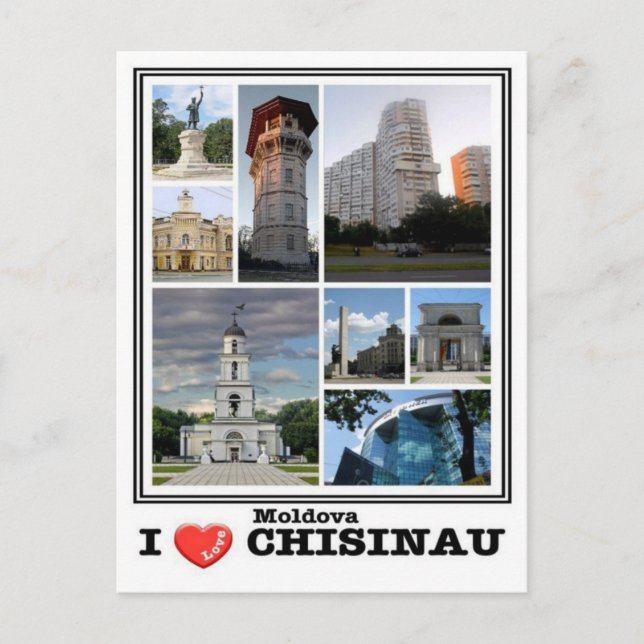MD Moldova - Chisinau - Postcard (Front)