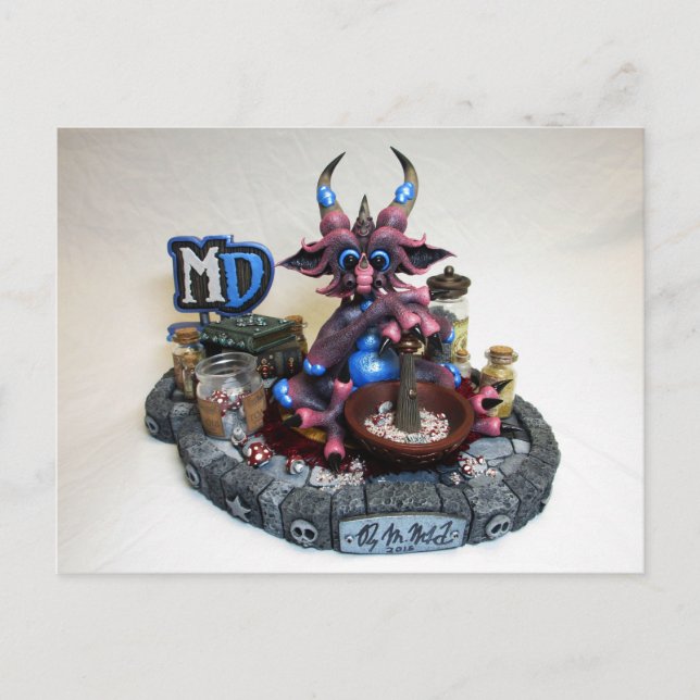 MD Potion Dragon Postcard (Front)