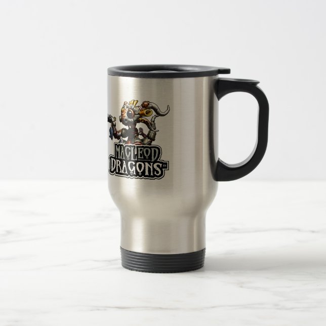MD Steampunk Dragon 15 oz.Travel Mug (Right)