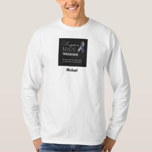 MdDS Awareness Men's Fitted Long Sleeve T-Shirt
