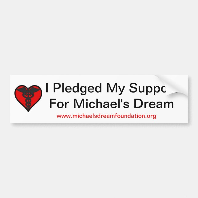 MDF Bumper Sticker (Front)
