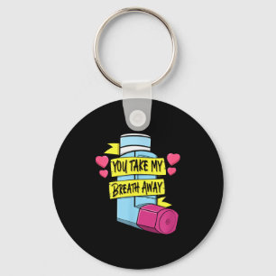Mdi You Take My Breath Away Respiratory Valentines Keychain