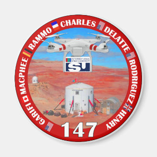 MDRS Crew 147 Magnetic Button Magnet