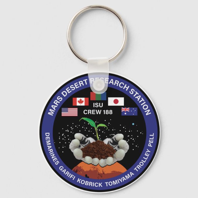 MDRS Crew 188 Keychain (Front)