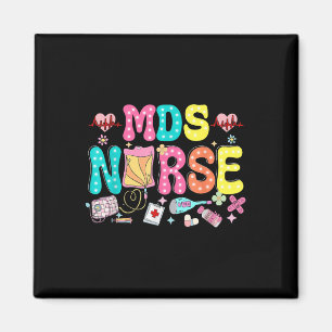 Mds Nurse Heart Valentines Day Medical Nursing Magnet
