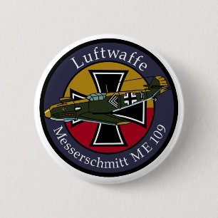 me-109 2 inch round button