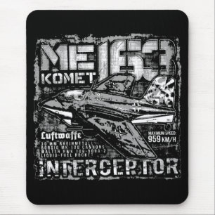 Me 163 Komet Mouse Pad