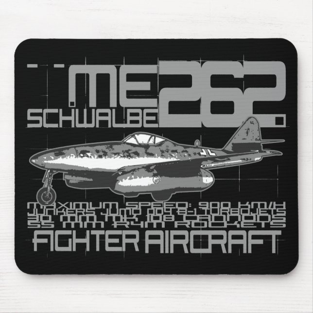 Me 262 Schwalbe Mouse Pad (Front)