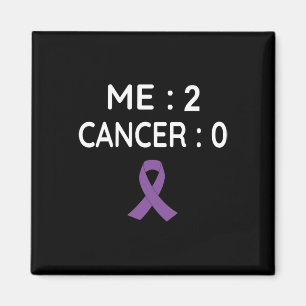 Me 2 Cancer 0 Pancreatic Cancer Awareness  Magnet