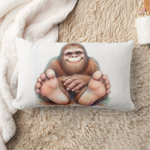 Me and My Bigfoot Lumbar Pillow