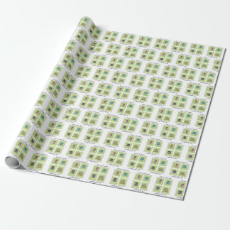 Me and my house serve the Lord housewarming Wrapping Paper
