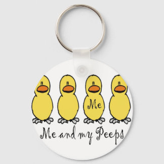 Me and My Peeps Keychain