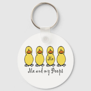Me and My Peeps Keychain