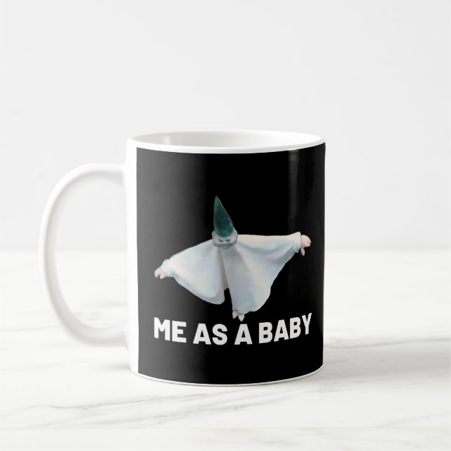 Me As A Baby Meme 1  Coffee Mug (Left)