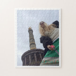 Me at the Siegessaule !!! Jigsaw Puzzle