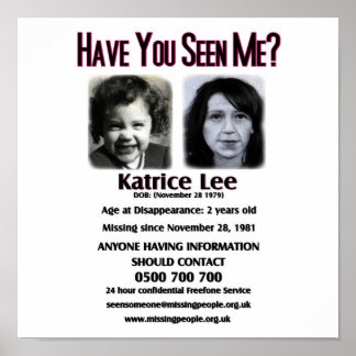 Me Avez-Vous Vu Poster De Katrice Lee