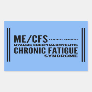 ME/CFS Chronic Fatigue Syndrome Awareness Sticker