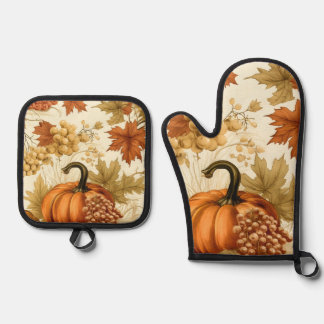 Me Core Essentials Sincere Cottage Oven Mitt & Pot Holder Set