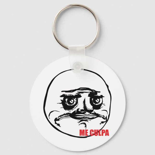 Me Culpa - Keychain (Front)