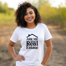 Me demander sur Immobilier Tshirt