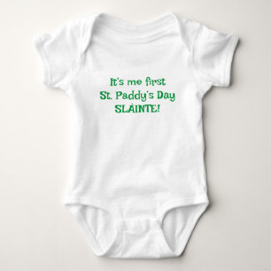 Me First St. Paddy’s Bodysuit
