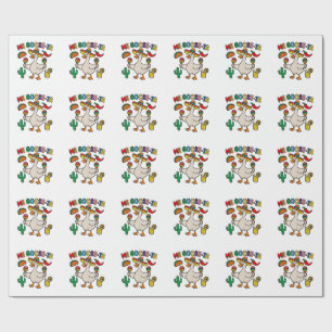 Me Goose-Ta Funny Mexican Spanish Goose Wrapping Paper