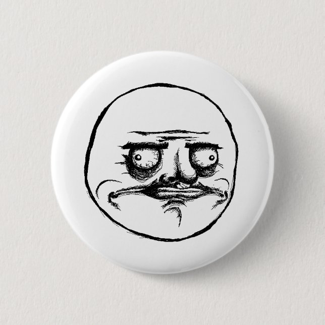 Me Gusta 2 Inch Round Button (Front)