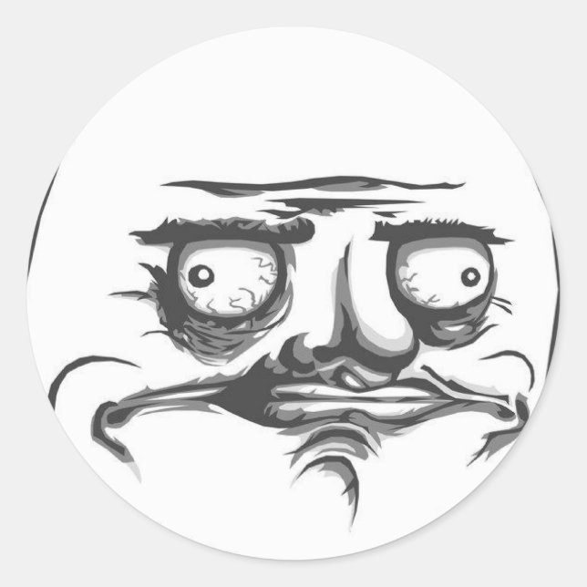 Me Gusta  Dynamic Design Sticker (Front)