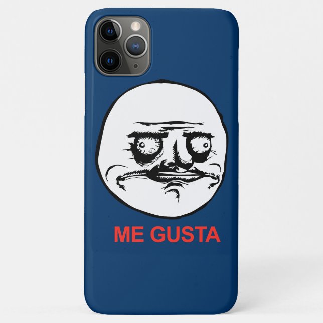 Me Gusta Face Meme Case-Mate iPhone Case (Back)